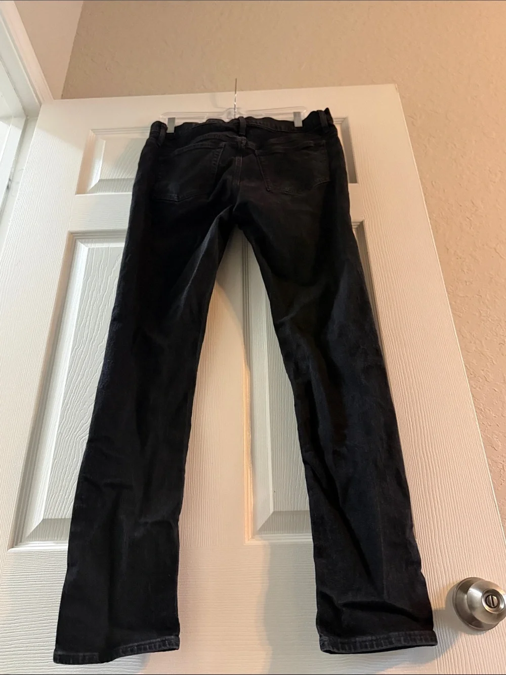 J.Crew Flex Slim Men’s Black Stretch Jeans Size 33x32 Modern Fit Denim